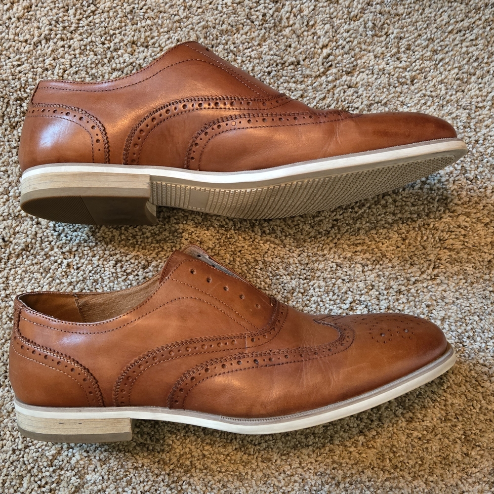 Steve Madden Brown Leather Oxfords